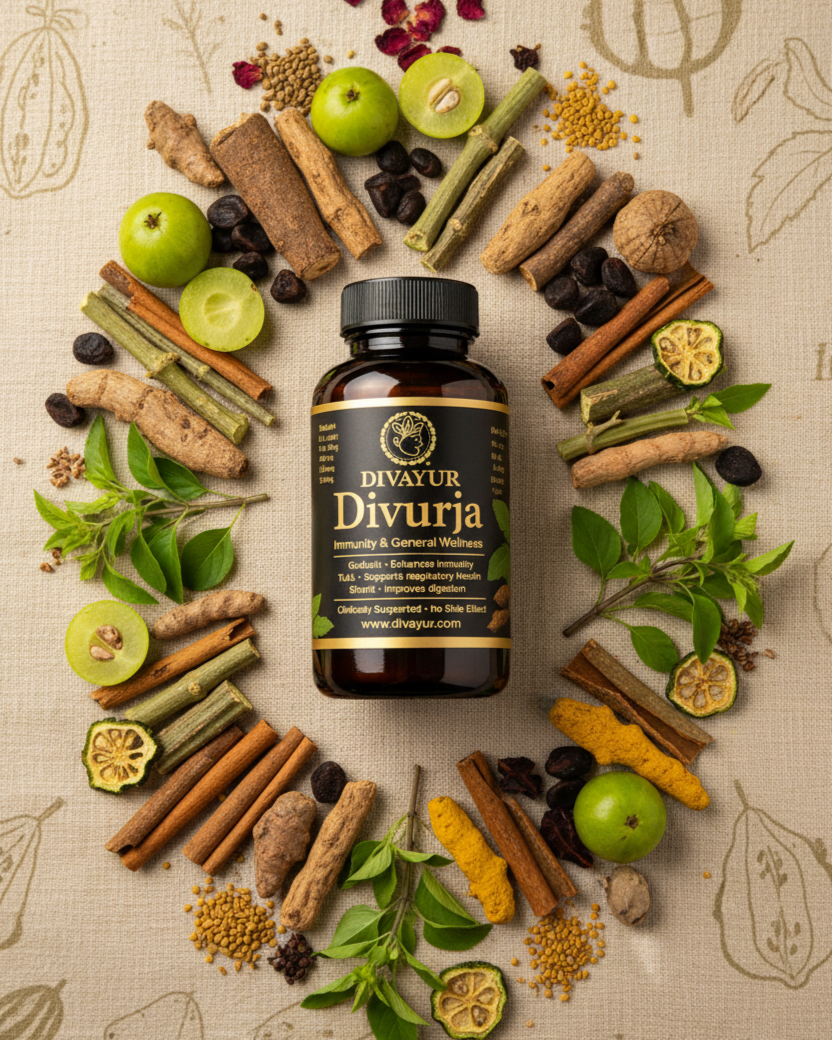 Divurja – Ayurvedic Immunity & General Wellness Powder