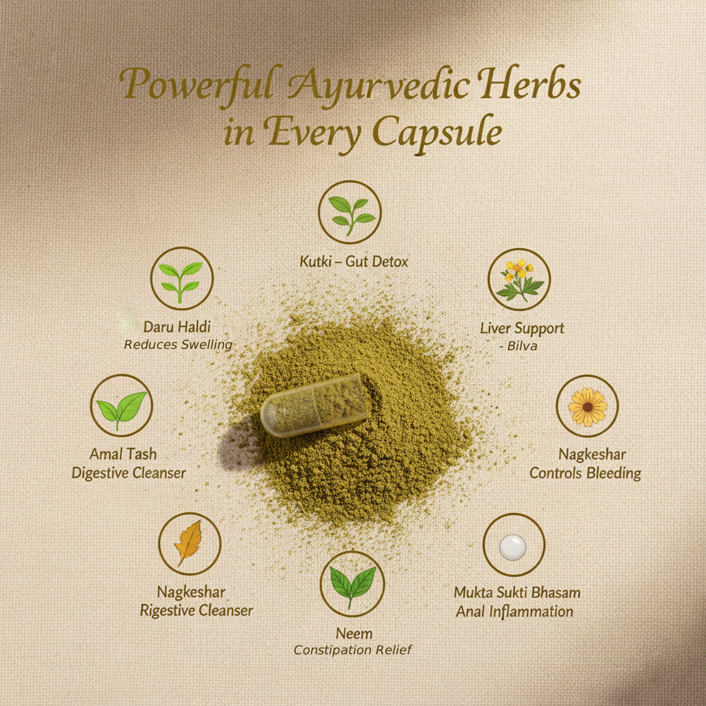 Divayur Piles Dx – Ayurvedic Piles Relief Capsules